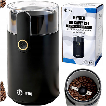 ISAJ CF1 elektrinė kavamalė kavai, riešutams ir prieskoniams, 150 W, 50 g