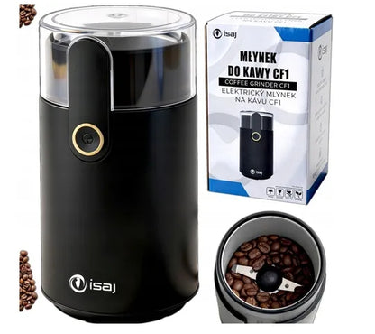 ISAJ CF1 elektrinė kavamalė kavai, riešutams ir prieskoniams, 150 W, 50 g