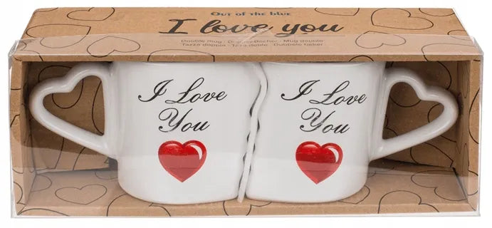 Įsimylėję puodeliai „I LOVE YOU“ – vestuvių dovana jaunavedžiams