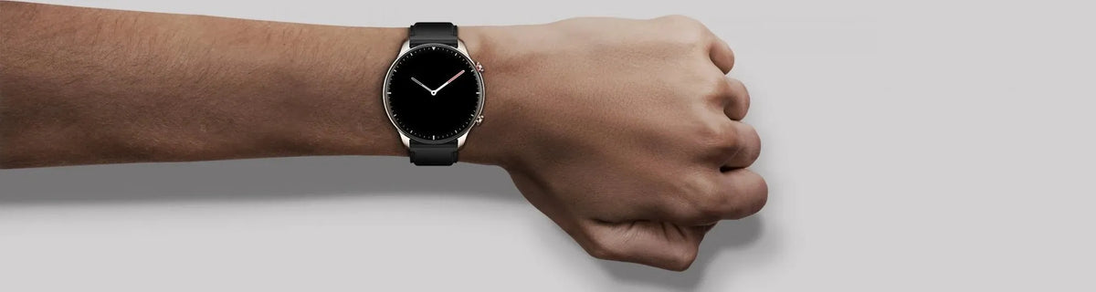 Išmanusis laikrodis „Amazfit GTR 2“, juodas, klasikinis, „Bluetooth“, AMOLED, 470 mAh