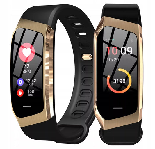Išmanusis laikrodis apyrankė SMARTBAND su AMOLED ekranu, atsparumu vandeniui ir širdies ritmo matuokliu