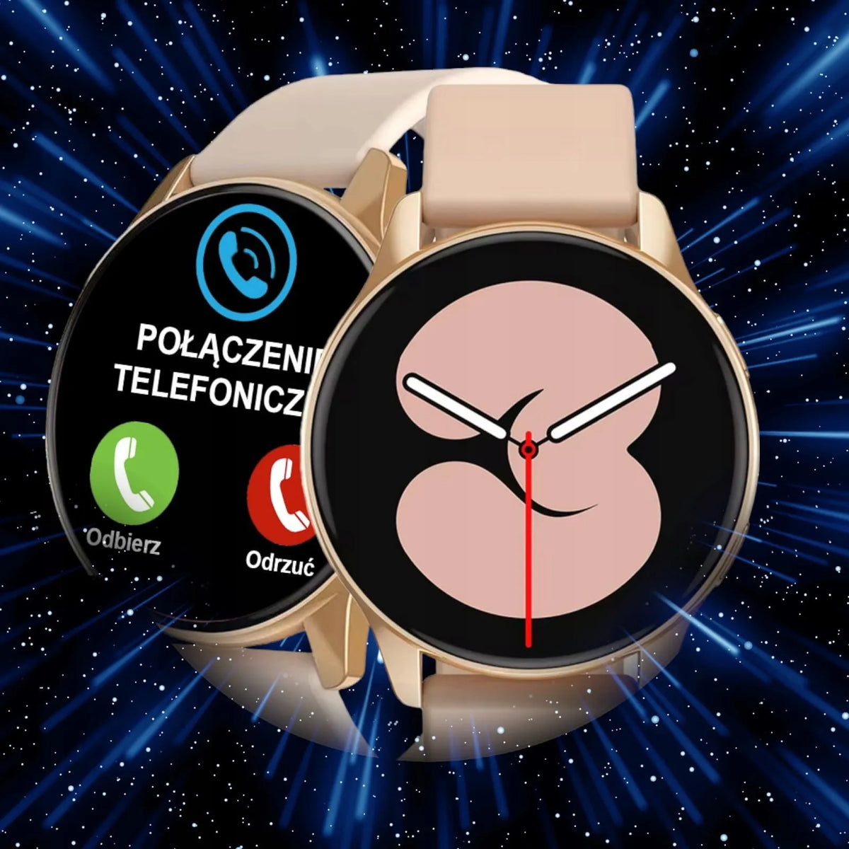 Išmanusis laikrodis Smart-Trend T29 Pro Limited Black rožinis