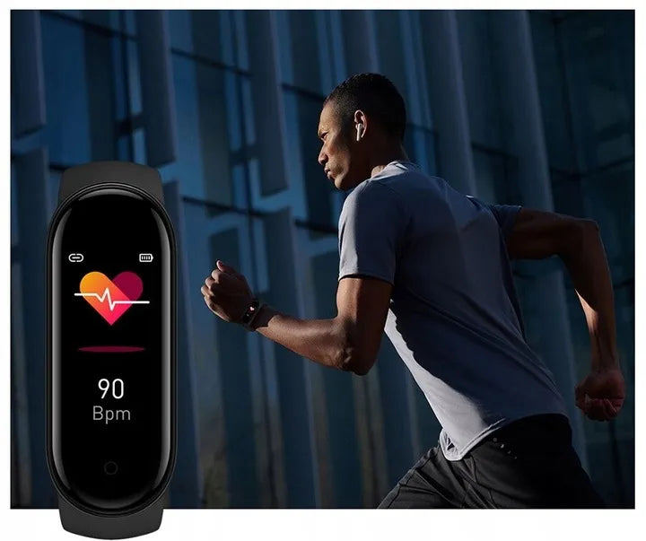 Išmanusis laikrodis SMARTBAND pulsometras / žingsniamatis