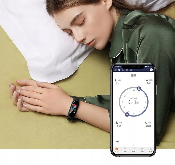 Išmanusis laikrodis SMARTBAND pulsometras / žingsniamatis