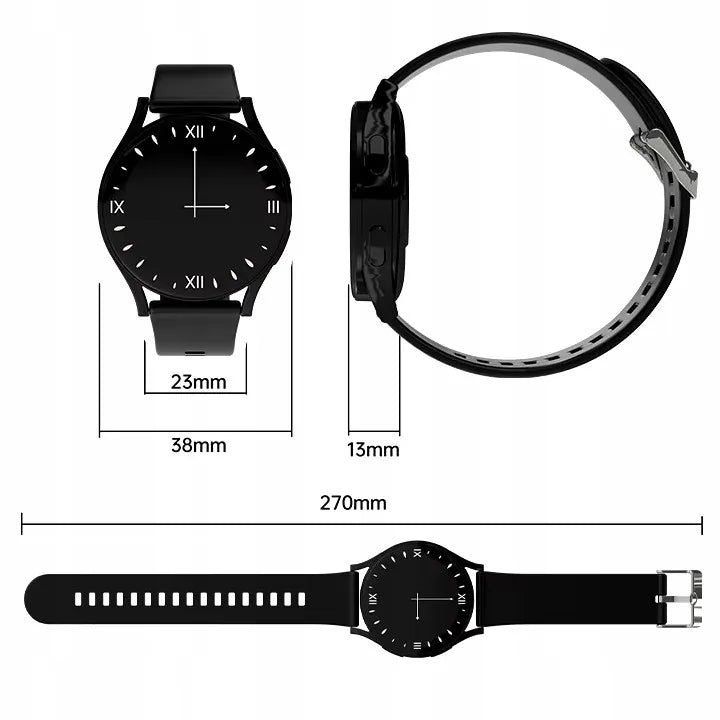 Išmanusis laikrodis SMARTWATCH PRO LIMITED su skambinimo funkcija, sporto režimais ir 2 dirželiais