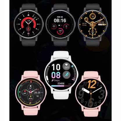 Išmanusis laikrodis Smartwatch su lietuvišku meniu Bluetooth skambučiai sportui moterims ir vyrams