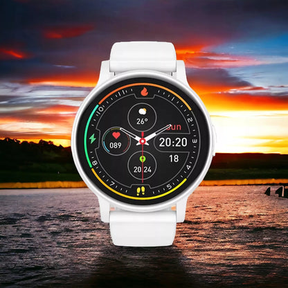Išmanusis laikrodis Smartwatch su lietuvių kalba, skambučiais ir sporto funkcijomis vyrams bei moterims