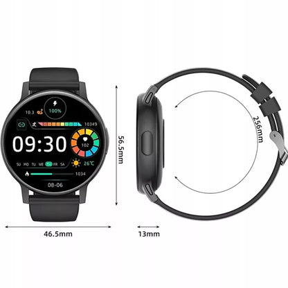 Išmanusis laikrodis Smartwatch su lietuvių kalba, skambučiais ir sporto funkcijomis vyrams bei moterims
