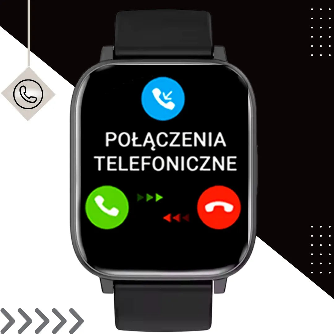 Išmanusis laikrodis su pulso ir kraujospūdžio matuokliu