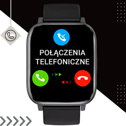 Išmanusis laikrodis su pulso ir kraujospūdžio matuokliu