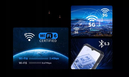 Išmanusis telefonas CUBOT KING KONG X PRO 12/256GB NFC DUAL 5G smūgiams atsparus IP69K MILITAR