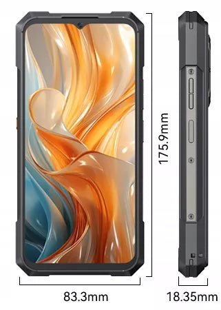 Išmanusis telefonas Cubot King Kong X Pro 24/256GB NFC DUAL 5G atsparus IP69K MILITAR