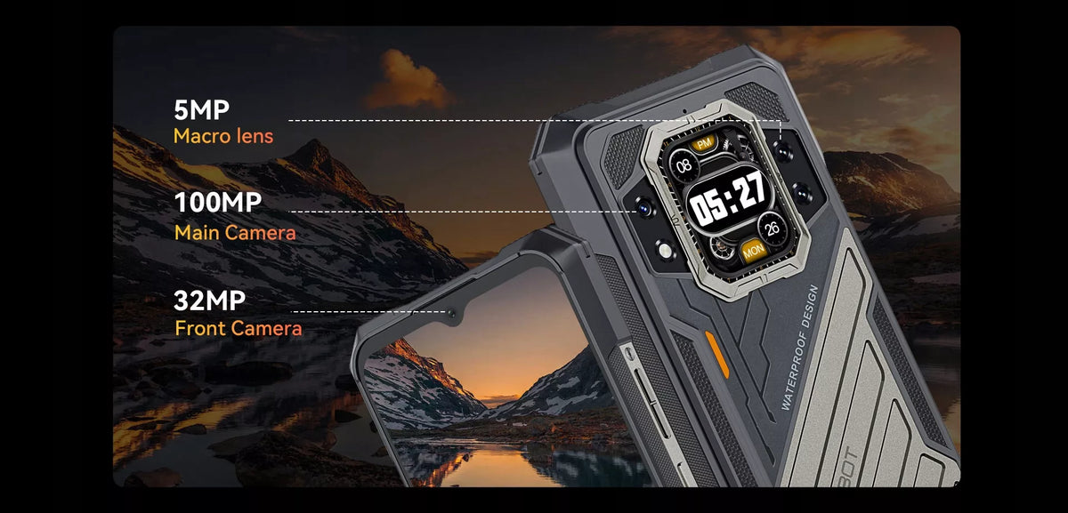 Išmanusis telefonas Cubot King Kong X Pro 24/256GB NFC DUAL 5G atsparus IP69K MILITAR