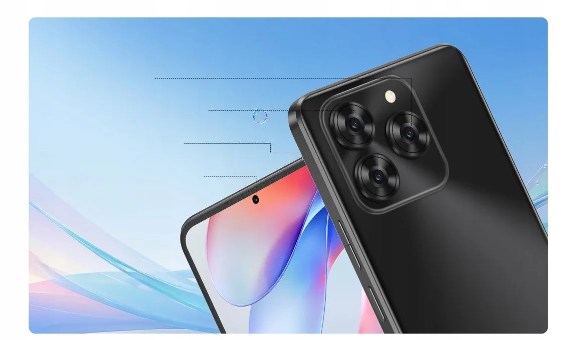 Išmanusis telefonas Cubot Note 60 Android 15 16/128GB NFC Dual SIM 4G 7,2" su dėklu