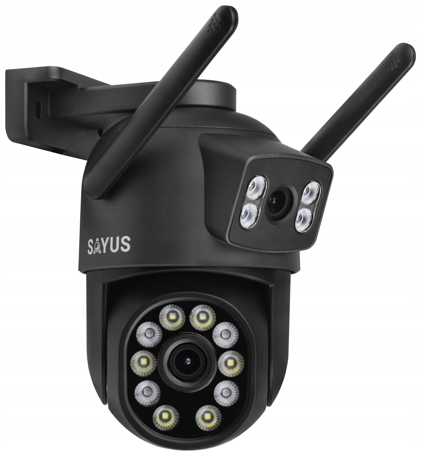 Išorinė kamera 2x8MPx sukamoji dviguba 5x priartinimas ULTRA HD detekcija IP WIFI