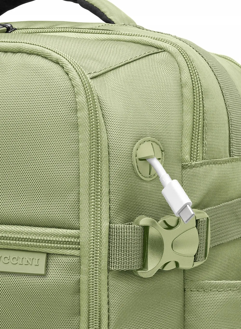 Išplečiama rankinio bagažo kuprinė 24/30 l „Puccini Easy Pack Plus M“ – pilka