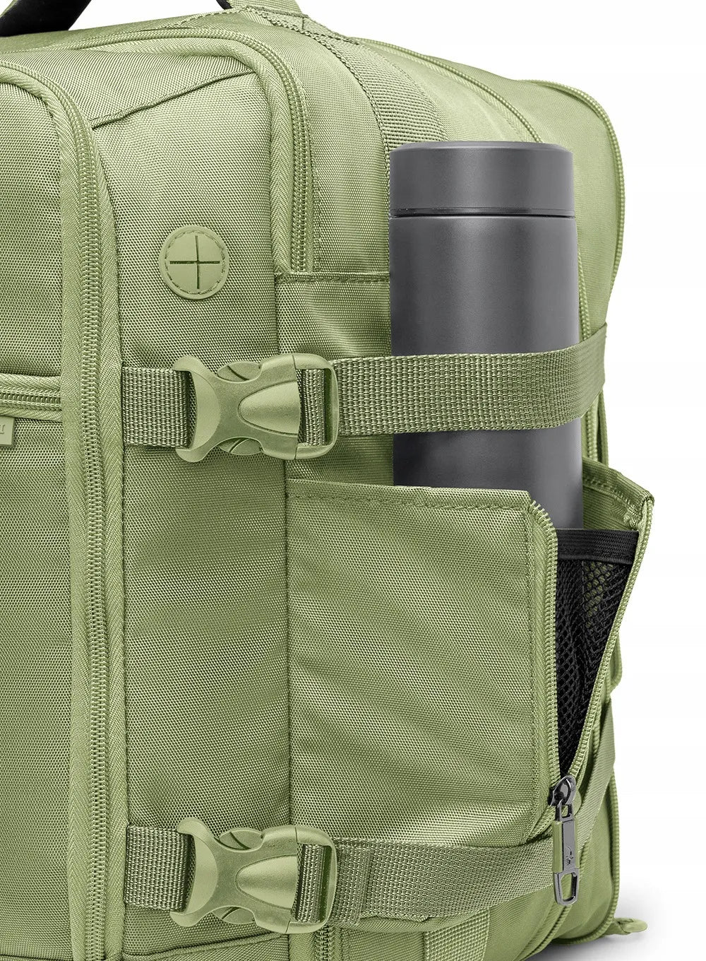 Išplečiama rankinio bagažo kuprinė 24/30 l „Puccini Easy Pack Plus M“ – pilka