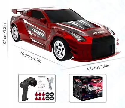 JJR/C C8827 GTR RC automobilis driftui, 4WD, su giroskopu ir proporciniu nuotoliniu valdymu