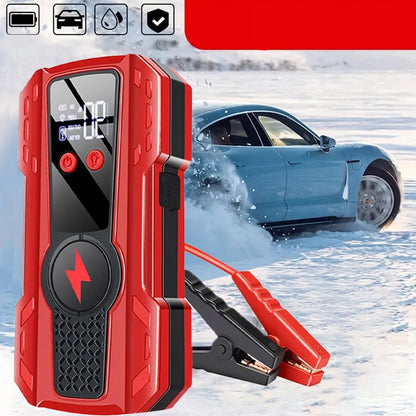 JUMP STARTER paleidimo įrenginys, išorinė baterija, kompresorius, USB 99000 mAh