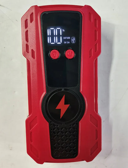 JUMP STARTER paleidimo įrenginys, išorinė baterija, kompresorius, USB 99000 mAh