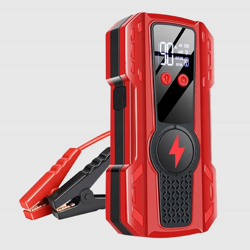 JUMP STARTER paleidimo įrenginys, išorinė baterija, kompresorius, USB 99000 mAh