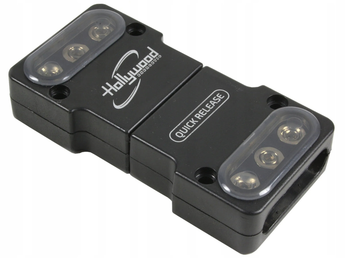 Jungtis stiprintuvo maitinimui ir įkrovikliui 2x 21mm2 4AWG Hollywood HPC-4