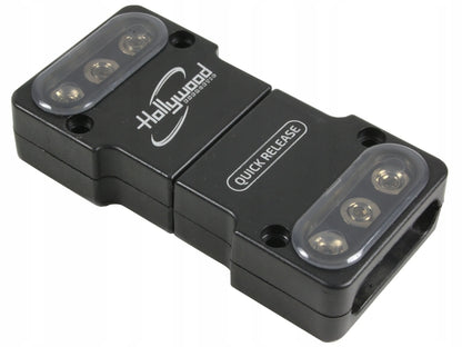 Jungtis stiprintuvo maitinimui ir įkrovikliui 2x 21mm2 4AWG Hollywood HPC-4