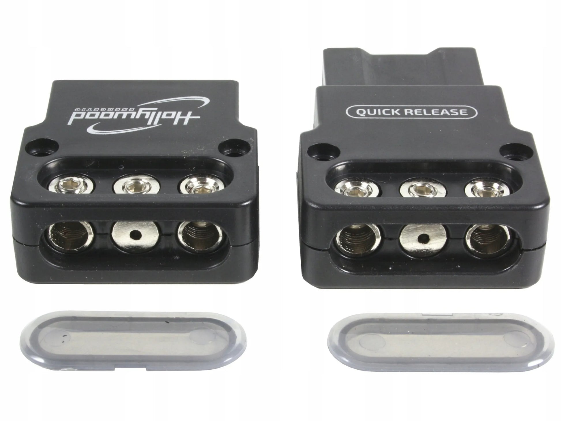 Jungtis stiprintuvo maitinimui ir įkrovikliui 2x 21mm2 4AWG Hollywood HPC-4