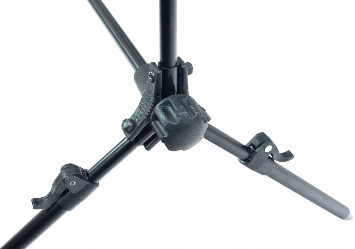 Juoda NECO karpinė atrama 3 meškerėms „Rod Pod“ su šakutėmis
