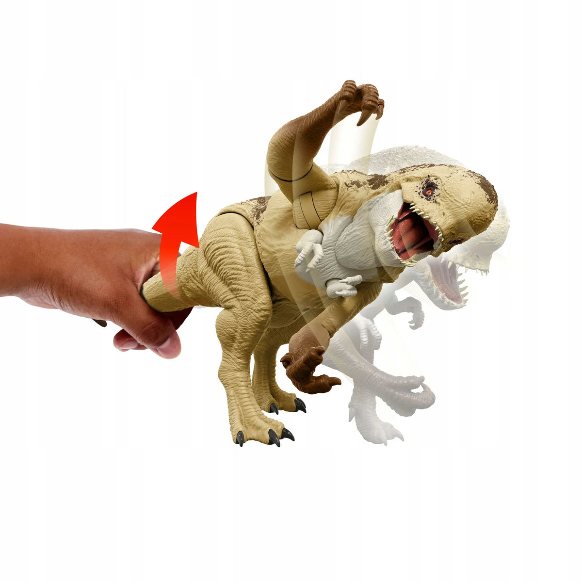 „Jurassic World: Atgimimas“ Distortus Rex dinozauro figūrėlė, 50 cm, su garso efektais