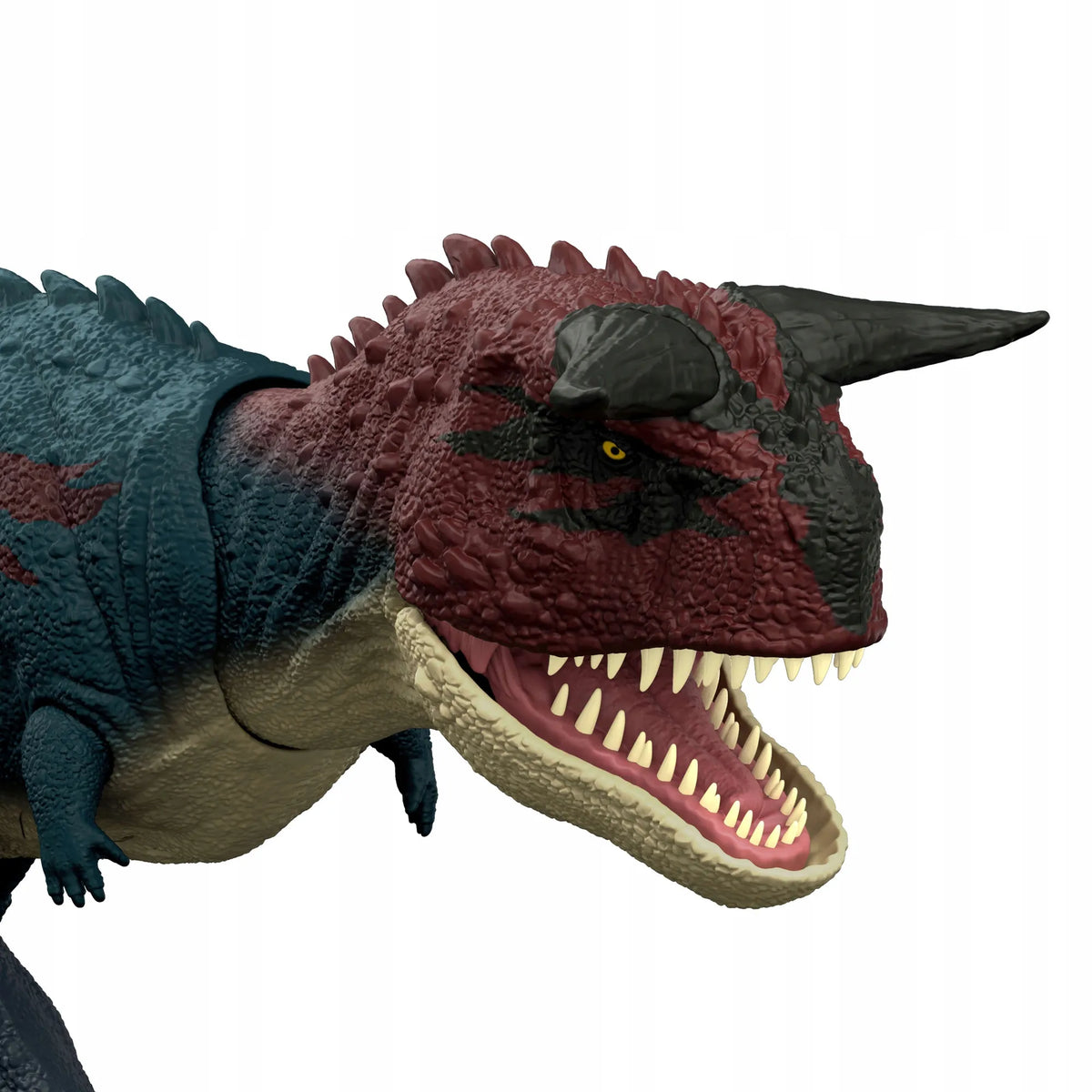 „Jurassic World Survival“ karnotauro dinozauro figūrėlė „Carnotaurus“, 20 cm, su garso efektais