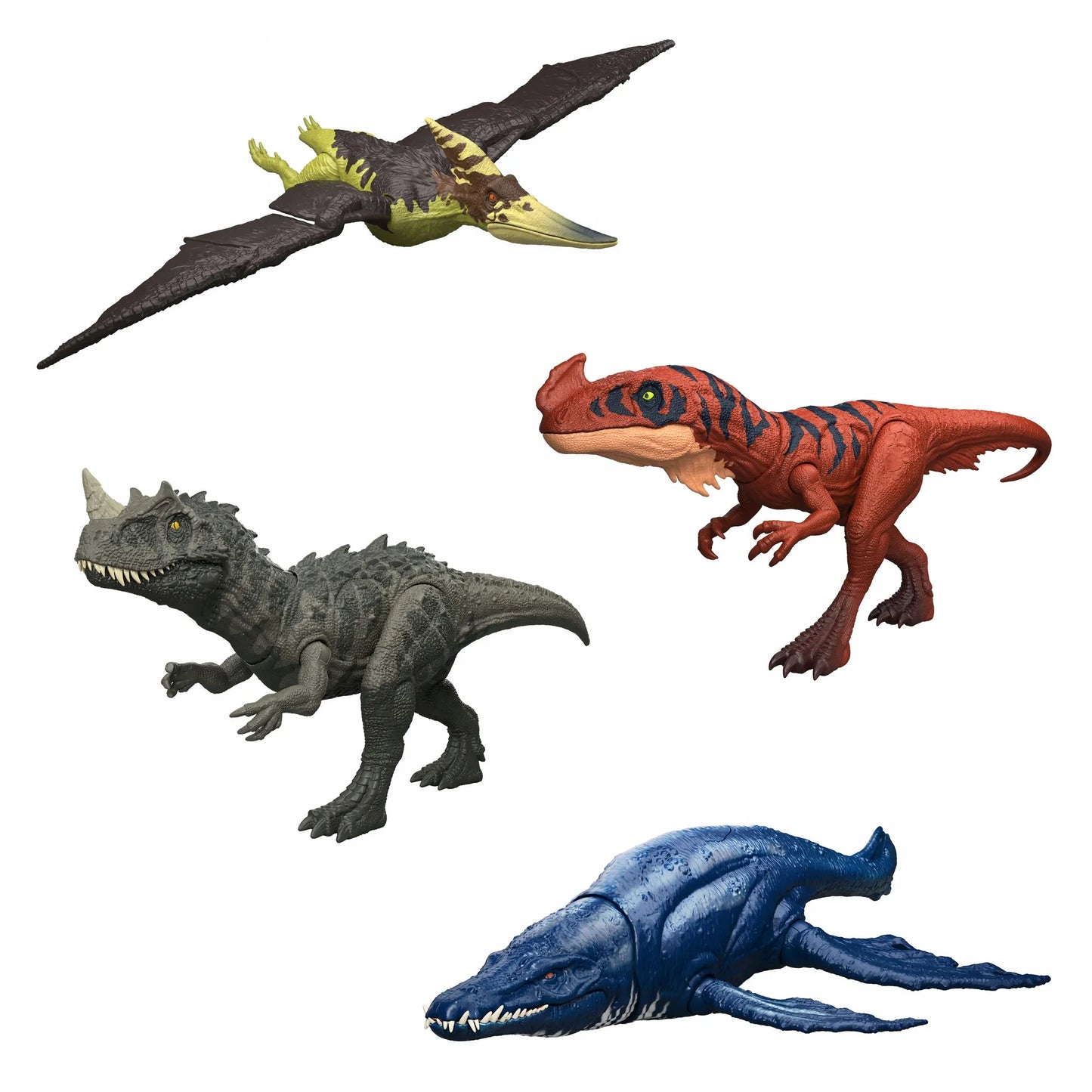 JURASSIC WORLD SURVIVAL Pteranodon interaktyvi dinozauro figūra su šviesos ir garso efektais