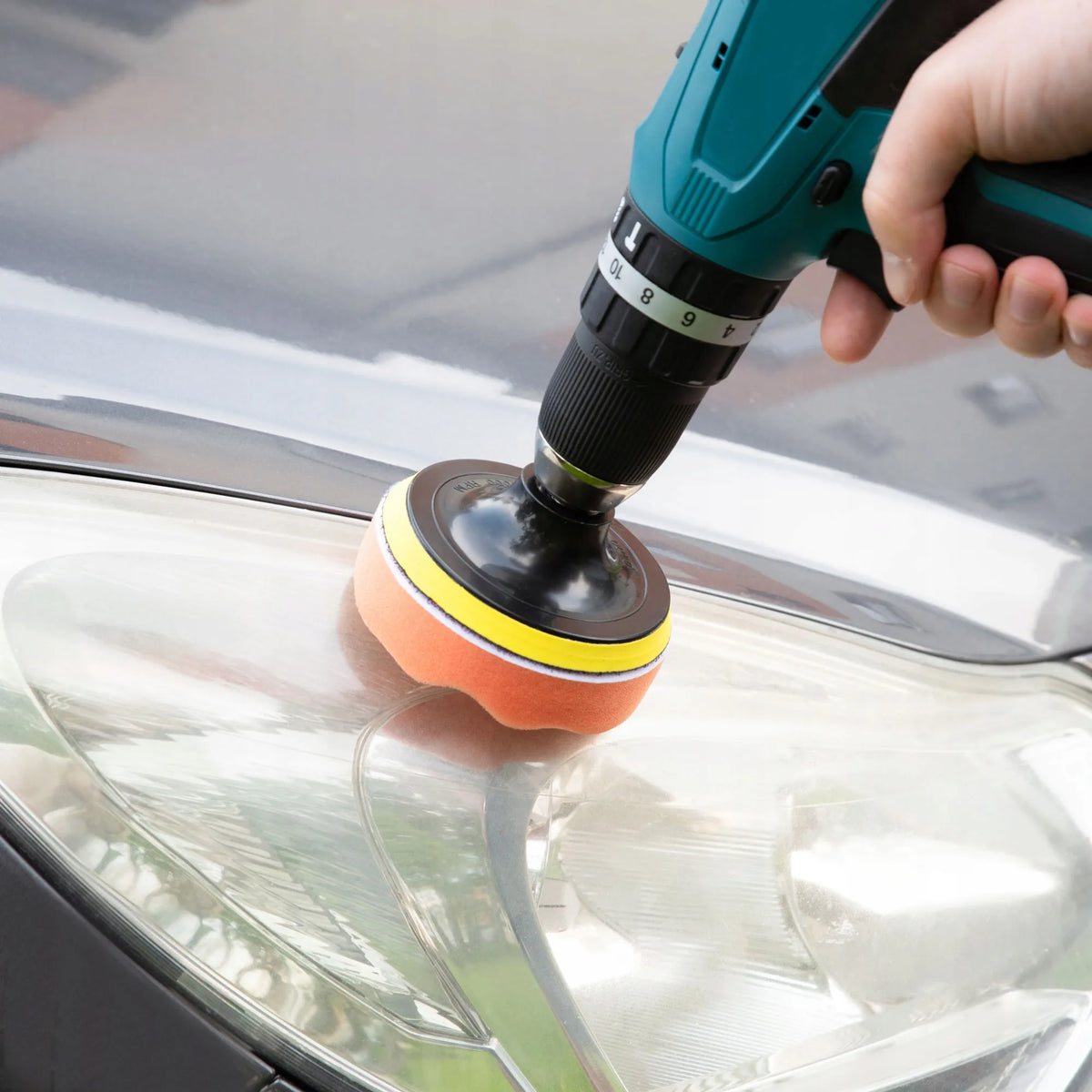 K2 automobilio valymo, plovimo, žibintų ir ratlankių atnaujinimo rinkinys