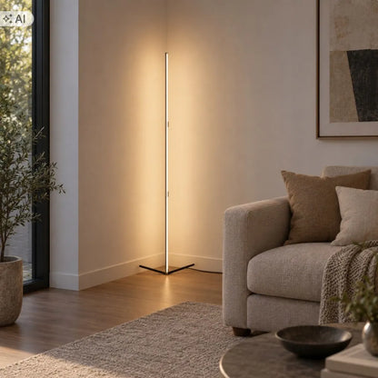 Kampinis LED toršeras „Masterled“ 9 W, 350 lm, RGB CCT, 180°, išmanusis, „Wi-Fi“, su nuotolinio valdymo pulteliu, 140 cm
