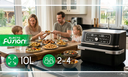 Karšto Oro Gruzdintuvė 10L Dviejų Kamerų 3100W