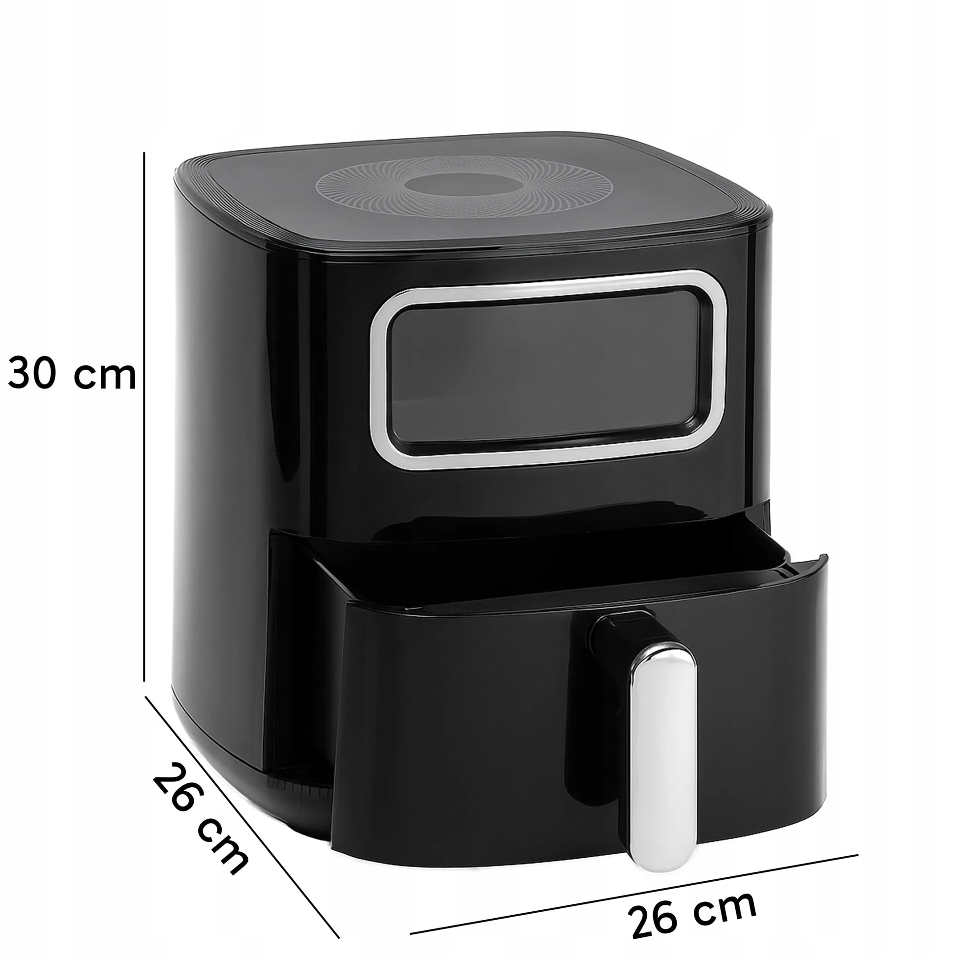 Karšto oro gruzdintuvė RETOO Air Fryer 1450W, 5,5 l, 8 programų