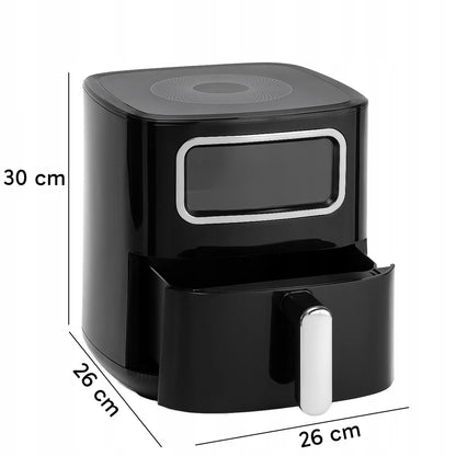Karšto oro gruzdintuvė RETOO Air Fryer 1450W, 5,5 l, 8 programų