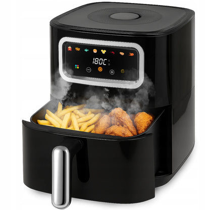 Karšto oro gruzdintuvė RETOO Air Fryer 1450W, 5,5 l, 8 programų