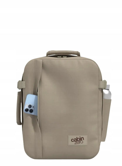 Kelioninė kuprinė 2 viename „CabinZero Classic Tech 28 L“ – „zen garden“