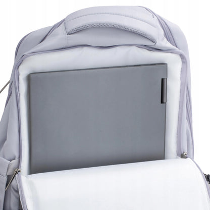 Kelioninė kuprinė 40x30x20cm, rankinis bagažas lėktuvui, USB, tinka Wizzair