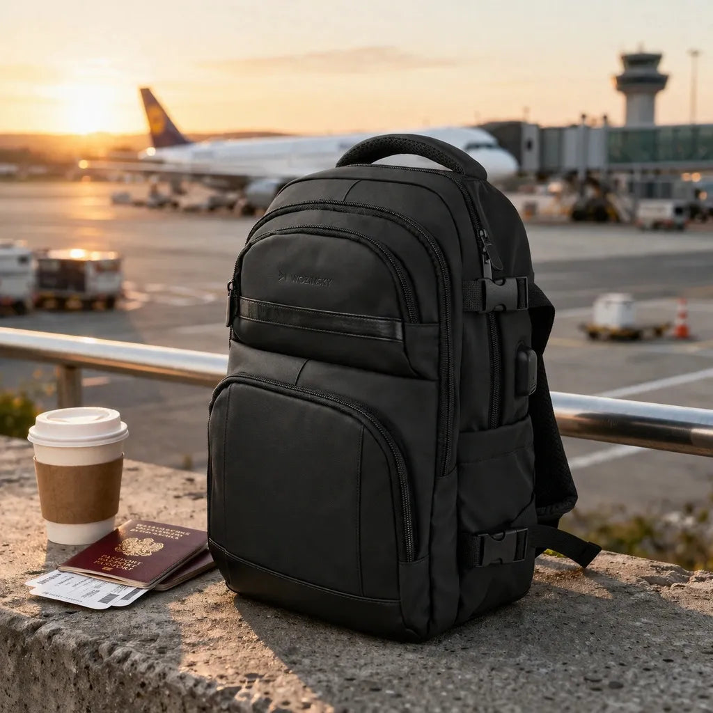 Kelioninė kuprinė skirta lėktuvui, rankinis bagažas 40x25x20cm Wizzair easyJet