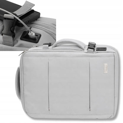 Kelioninė kuprinė su USB lizdu Lagaminas rankiniam bagažui Ryanair Wizzair 40x30x20cm