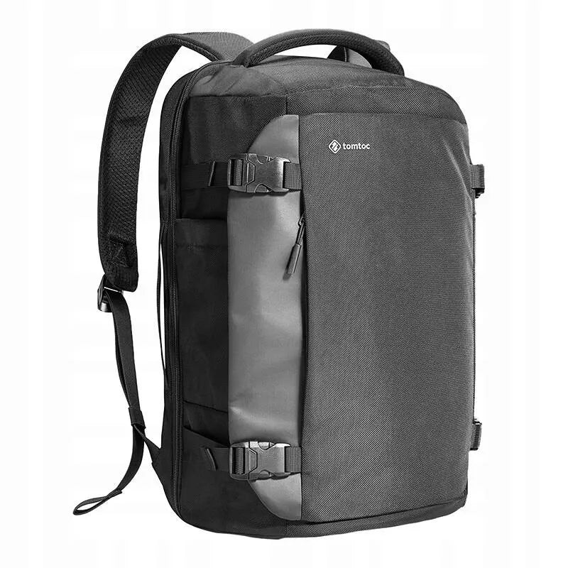 Kelioninė kuprinė Tomtoc Navigator-T66 17 colių nešiojamajam kompiuteriui, juoda, 40 l