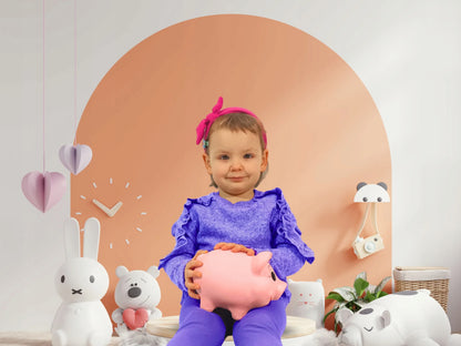 Keraminė taupyklė Juliette kiaulytė, rožinė, 13 cm