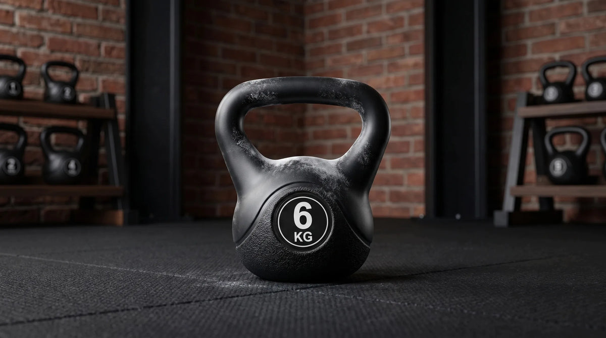 Kettlebell 4 kg – treniruočių svarmuo fitnesui ir „CrossFit“