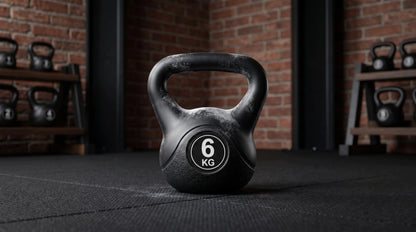 Kettlebell 4 kg – treniruočių svarmuo fitnesui ir „CrossFit“