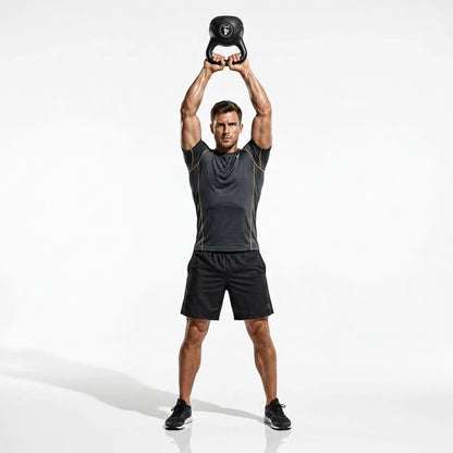 Kettlebell 4 kg – treniruočių svarmuo fitnesui ir „CrossFit“