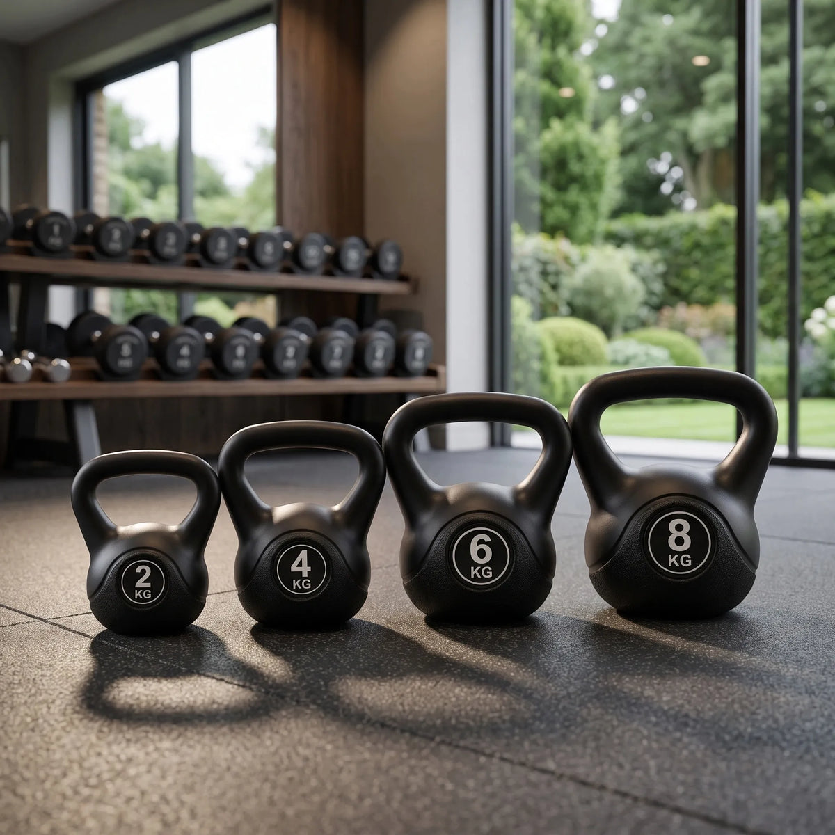 Kettlebell 4 kg – treniruočių svarmuo fitnesui ir „CrossFit“
