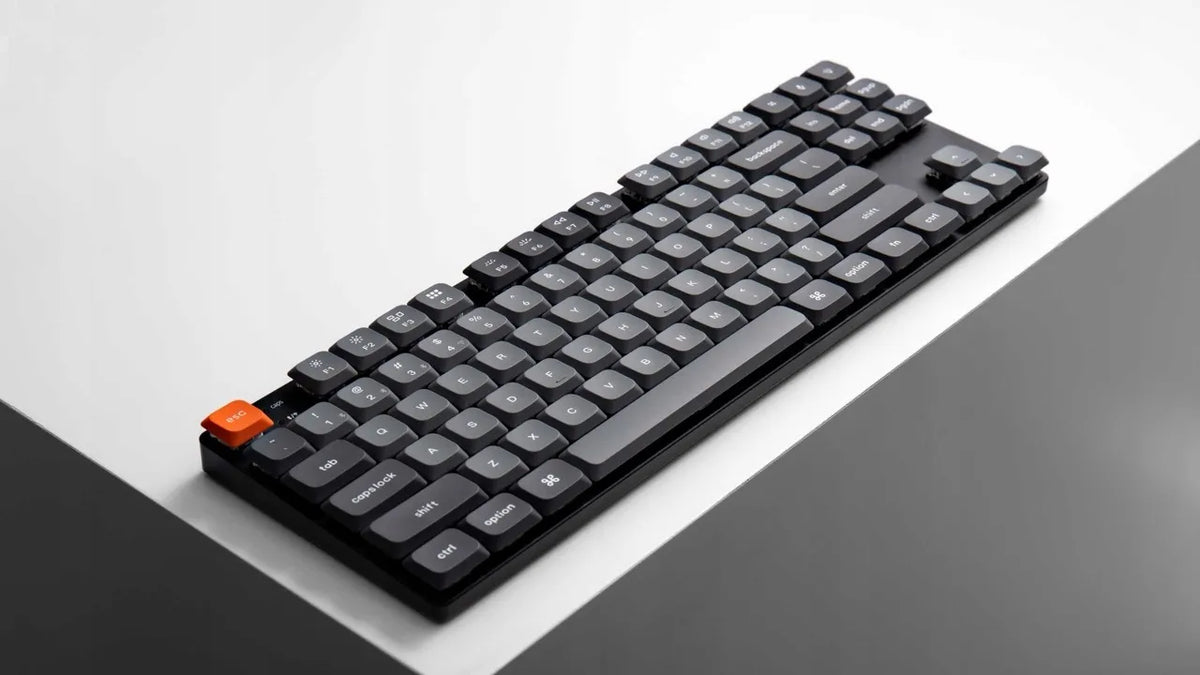 Keychron K1 Max QMK/VIA belaidė mechaninė klaviatūra, K1M-A1