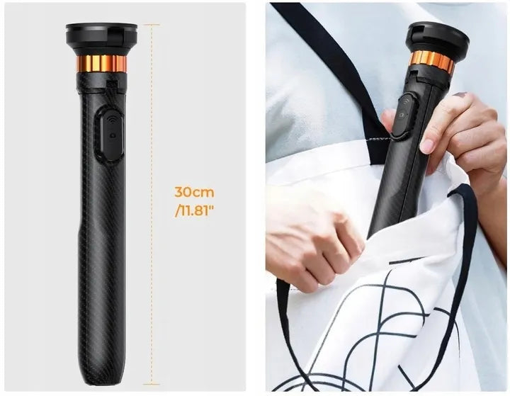K&F CONCEPT FOTOGRAFINIS TRIKOJIS MONOPODAS 162cm KROTIKLIUI + NUOTOLINIO VALDYMO PULTELIS